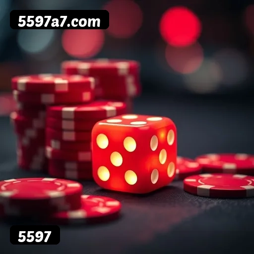 App 5597 para iOS e Android — interface mobile, login biométrico e PIX integrado